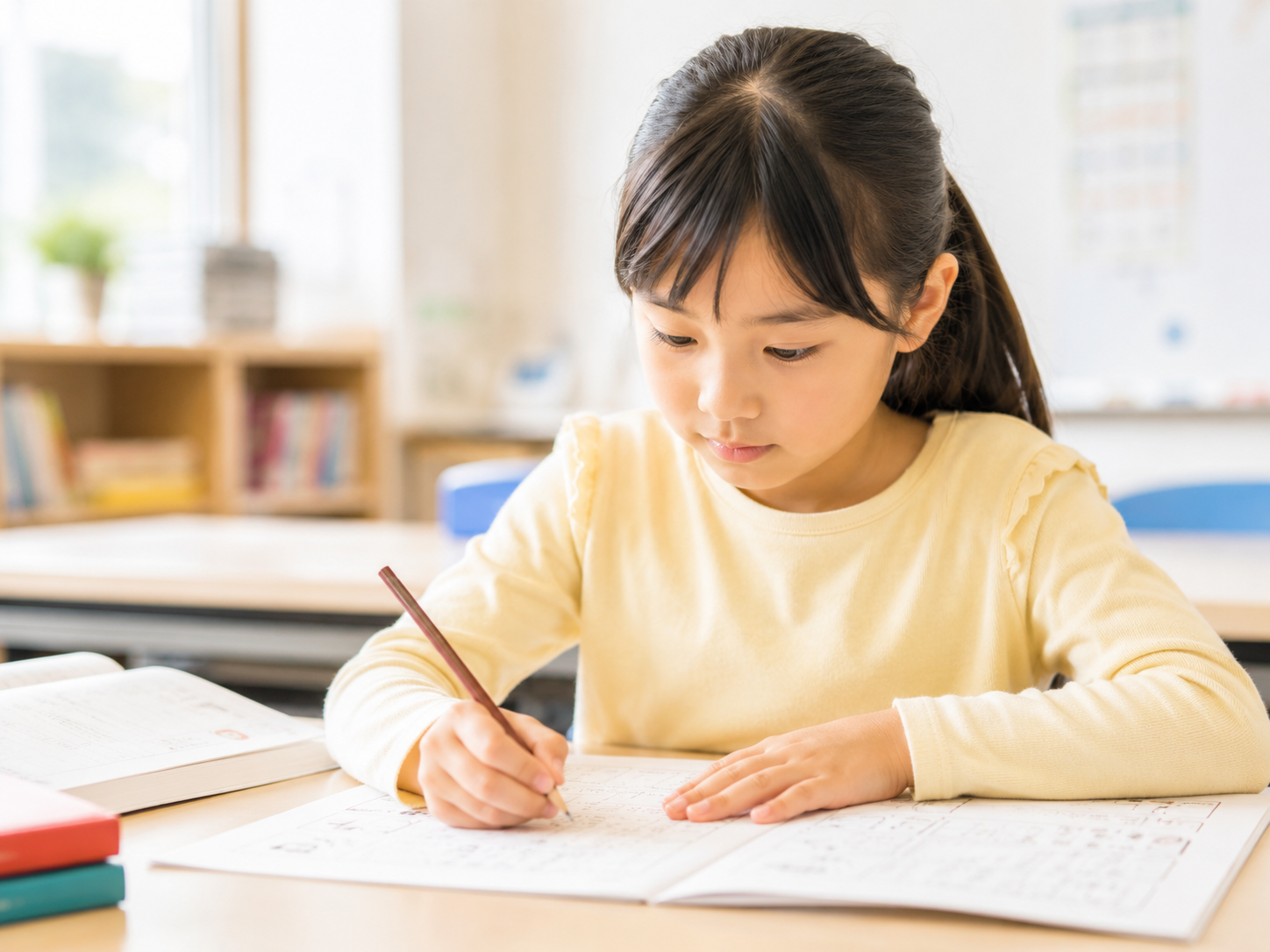 検定に挑戦したい子ども