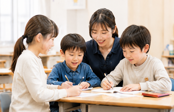 少人数で学ぶりんご塾 生駒校の教室